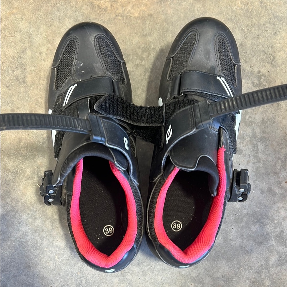 Peloton Black Cycling Shoes